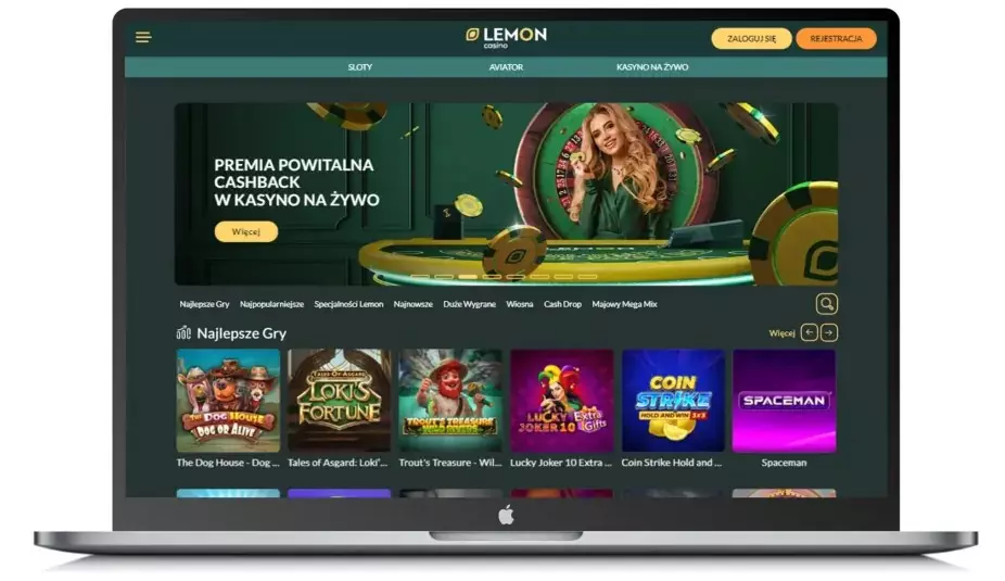 Lemon casino cashback